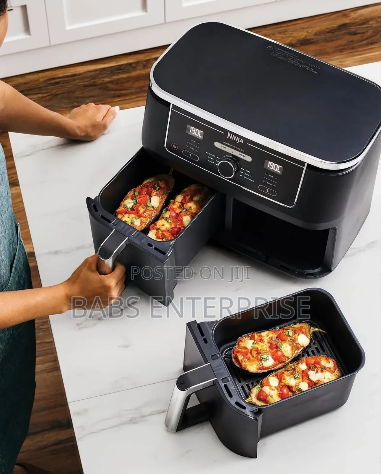 Ninja Foodi Max Dual Zone Air Fryer Af400uk (Black)