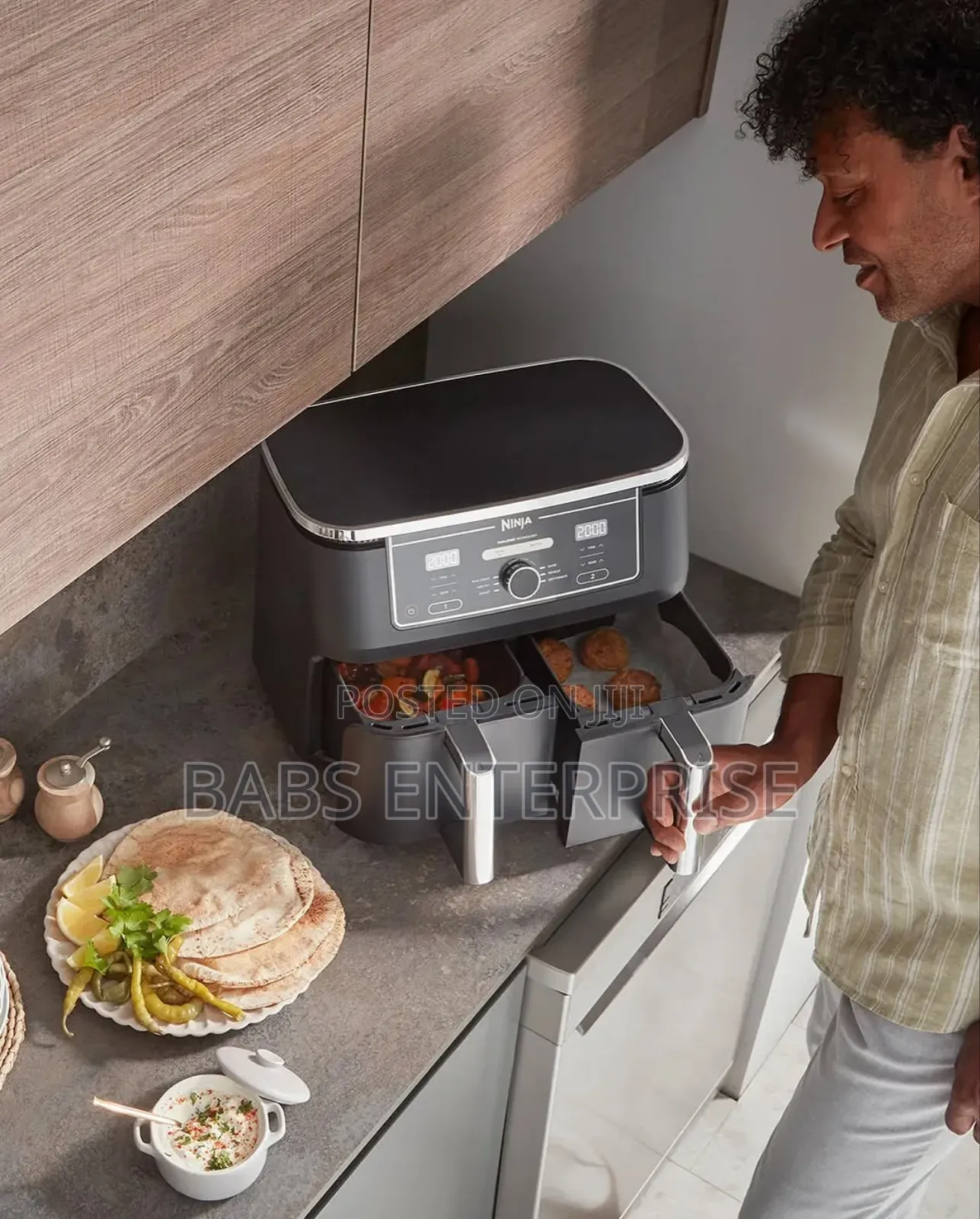 Ninja Foodi Max Dual Zone Air Fryer Af400uk (Black)