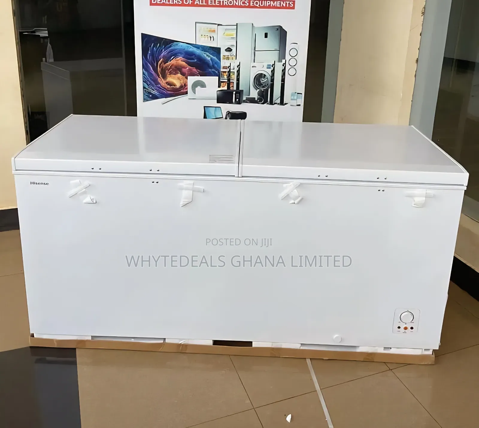 [Promo] Hisense 420ltrs Chest Freezer| Energy Saving| 5_years Warranty