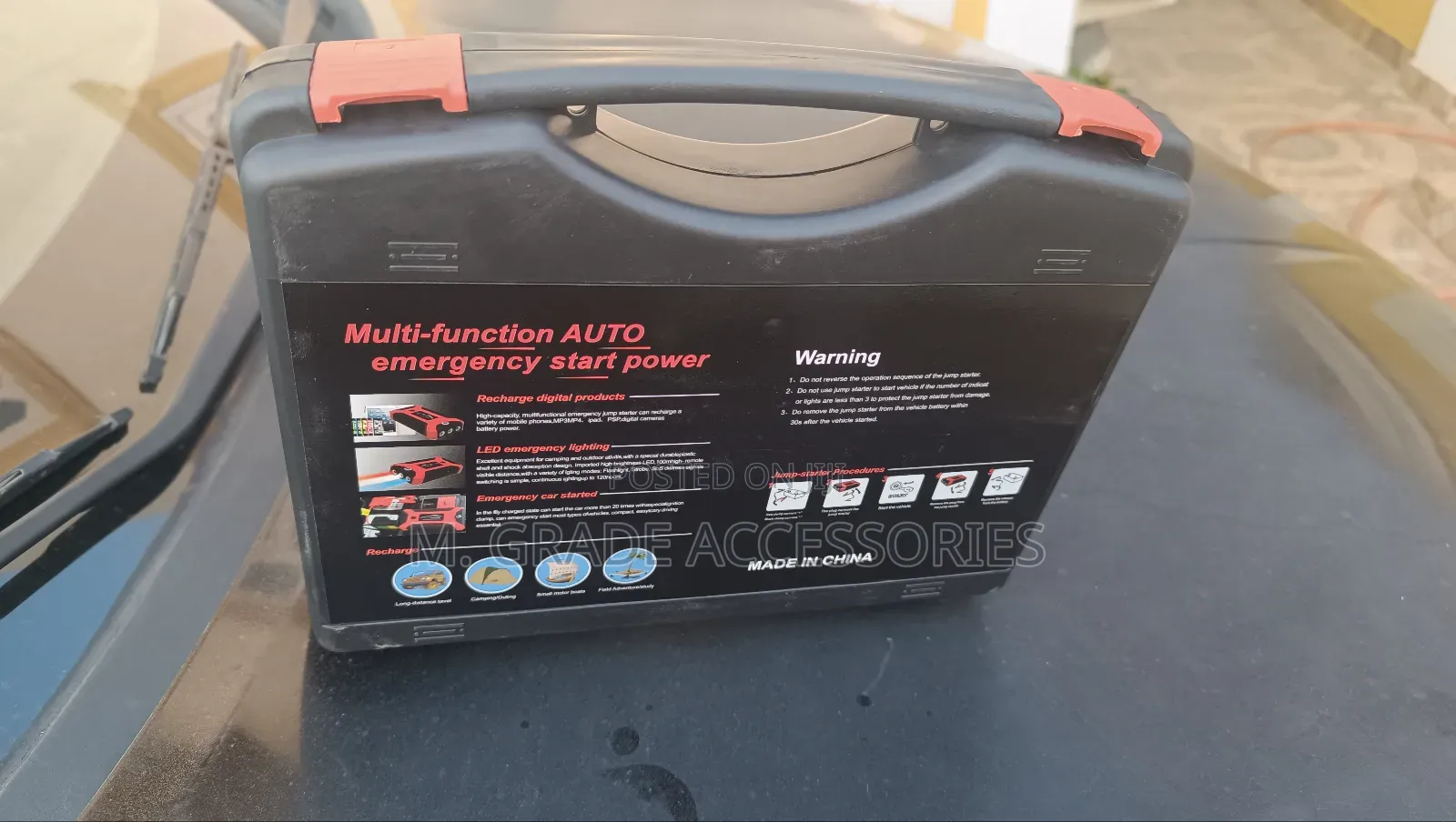 High Power Car Jumpstarter Powerbank