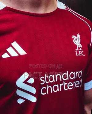 The 25/26 Liverpool Fc Authentic Home Jersey.