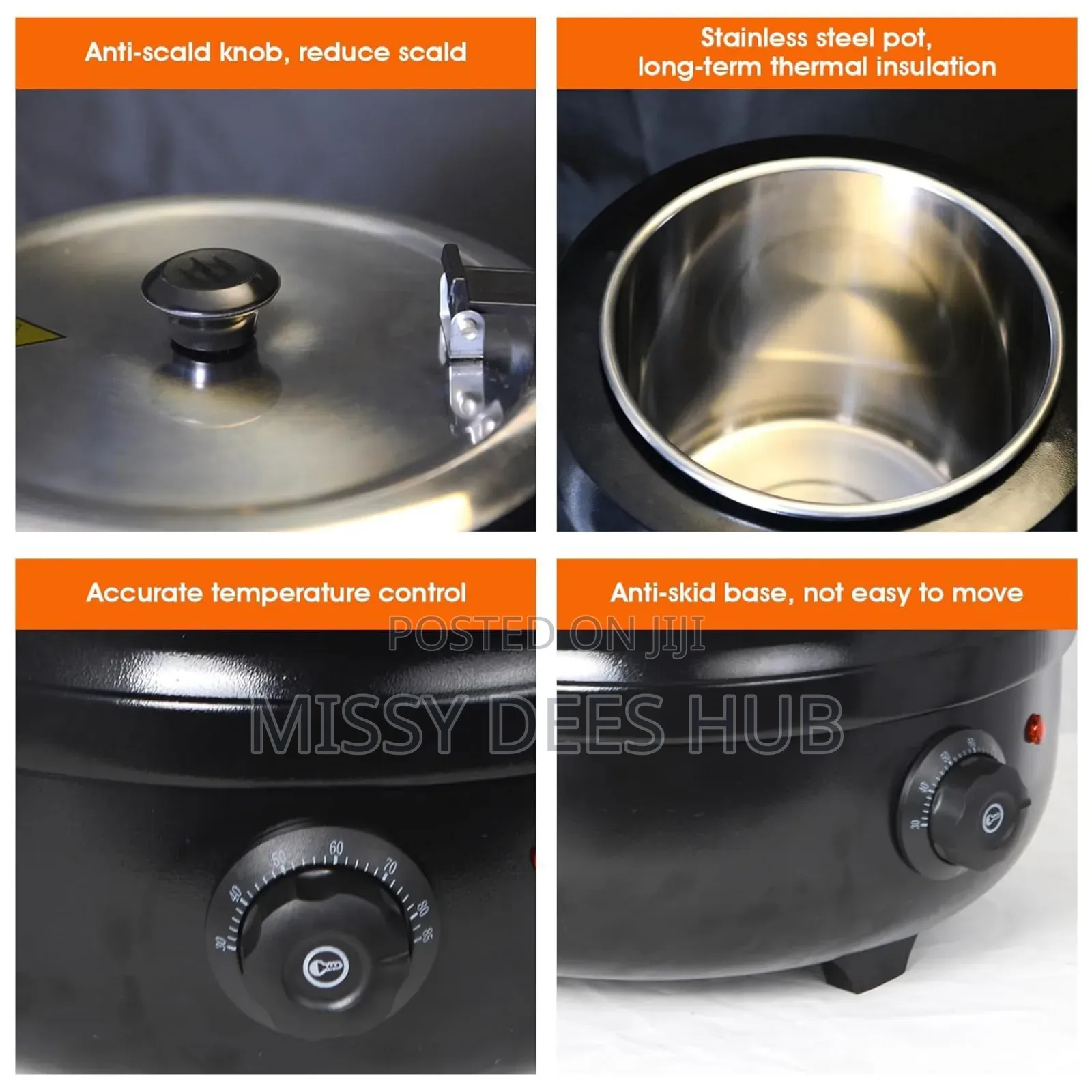 Electric Soup Pot - 10l