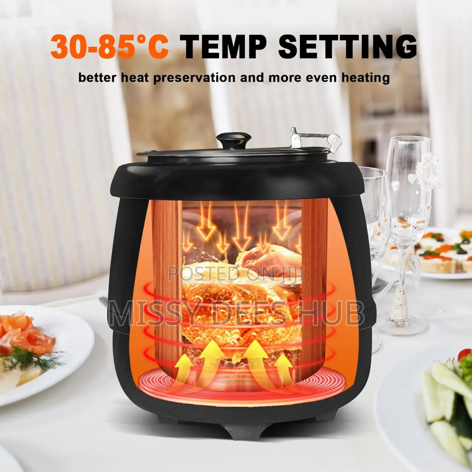 Electric Soup Pot - 10l