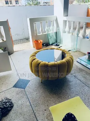 Ottoman Yellow Coffee Table