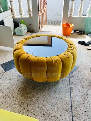 Ottoman Yellow Coffee Table