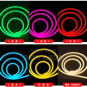 Neon Light Single Colour 5m- Purple, Pink, Warm, Blue, Orange