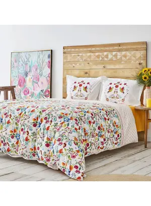 Home 4 PCS Parlin 100% Cotton King Size Duvet Cover Set. Kar1403