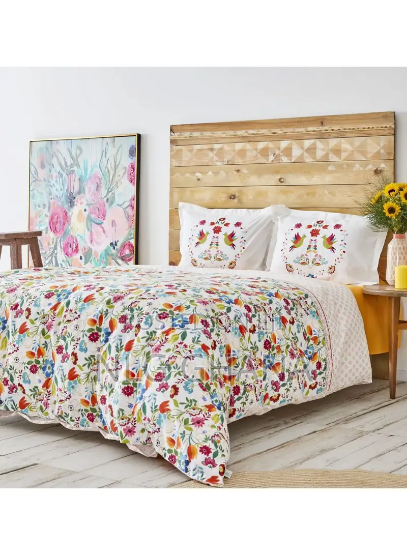 Home 4 PCS Parlin 100% Cotton King Size Duvet Cover Set. Kar1403