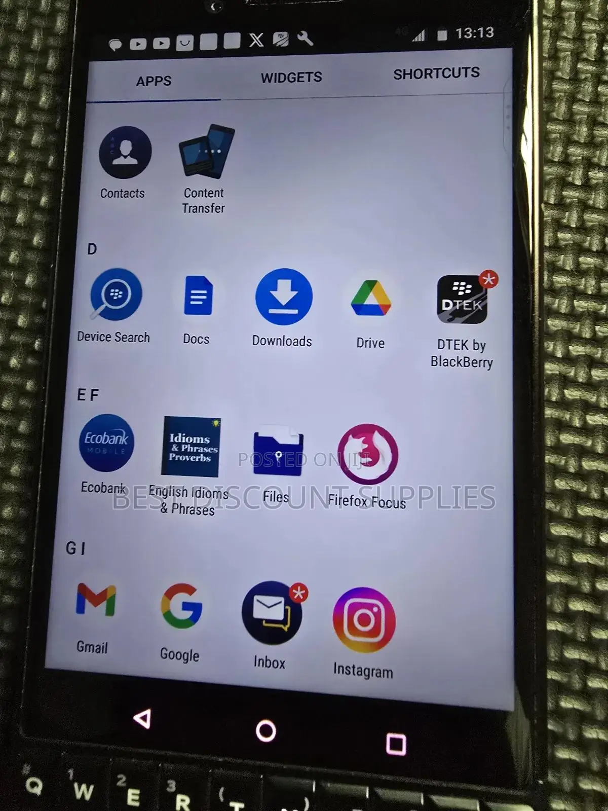 BlackBerry KEY2 128 GB Black
