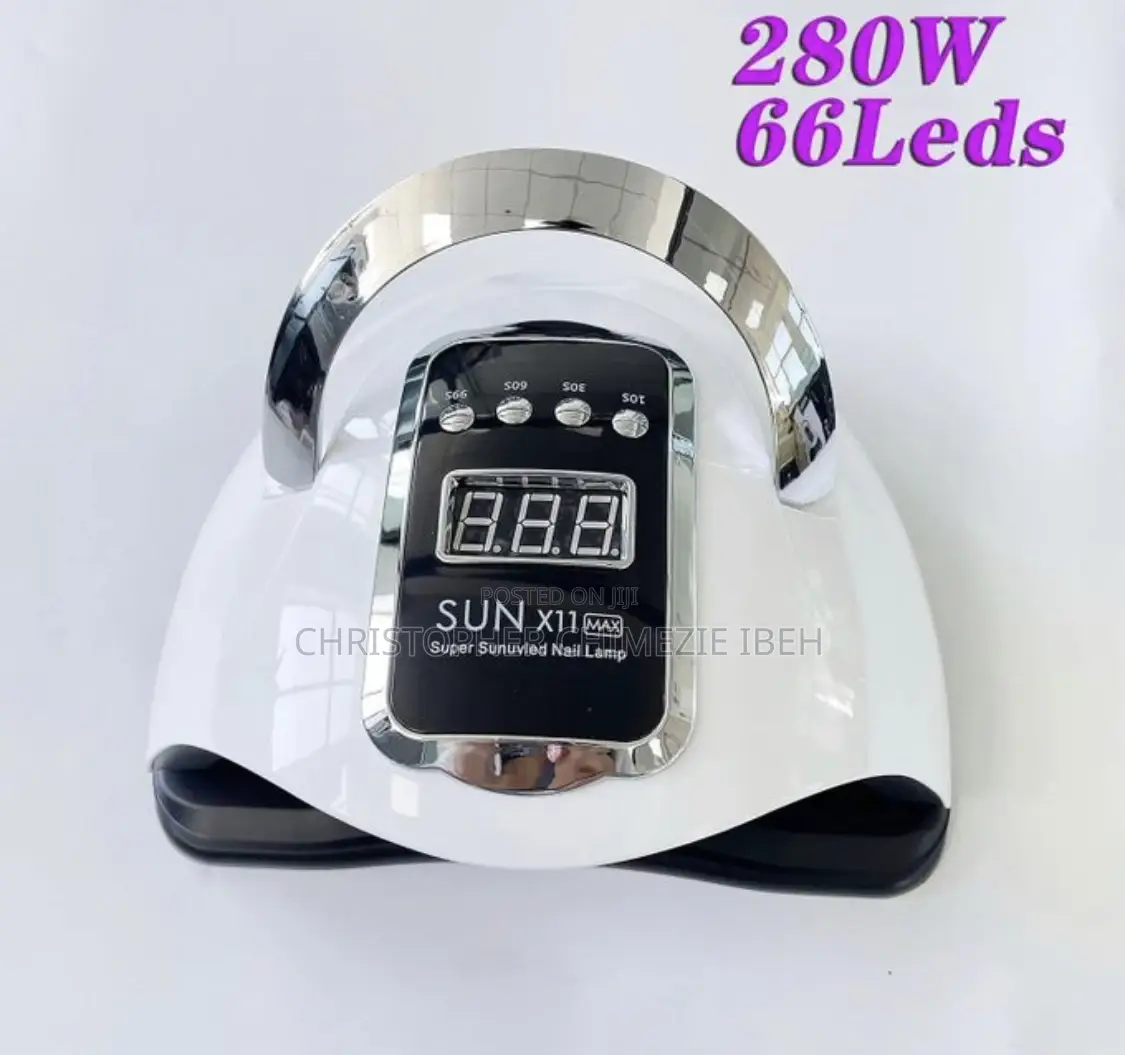 Sun X11 Max 66 Led Uv Nail Lamp Auto Sensor Gel Polish Dryer