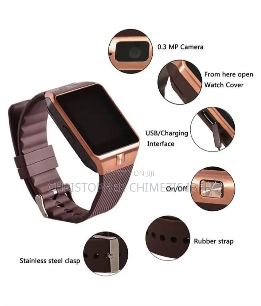 New Fashion Universal Electronic Smart Watch Dz09