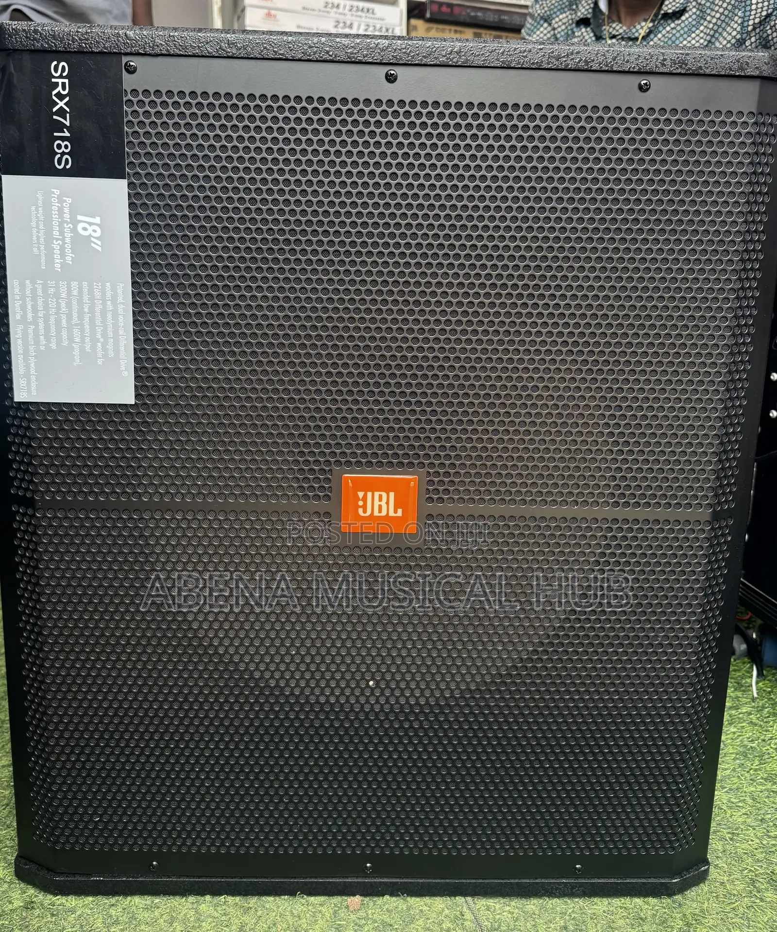 JBL Srx718s-P Active Bass Speaker