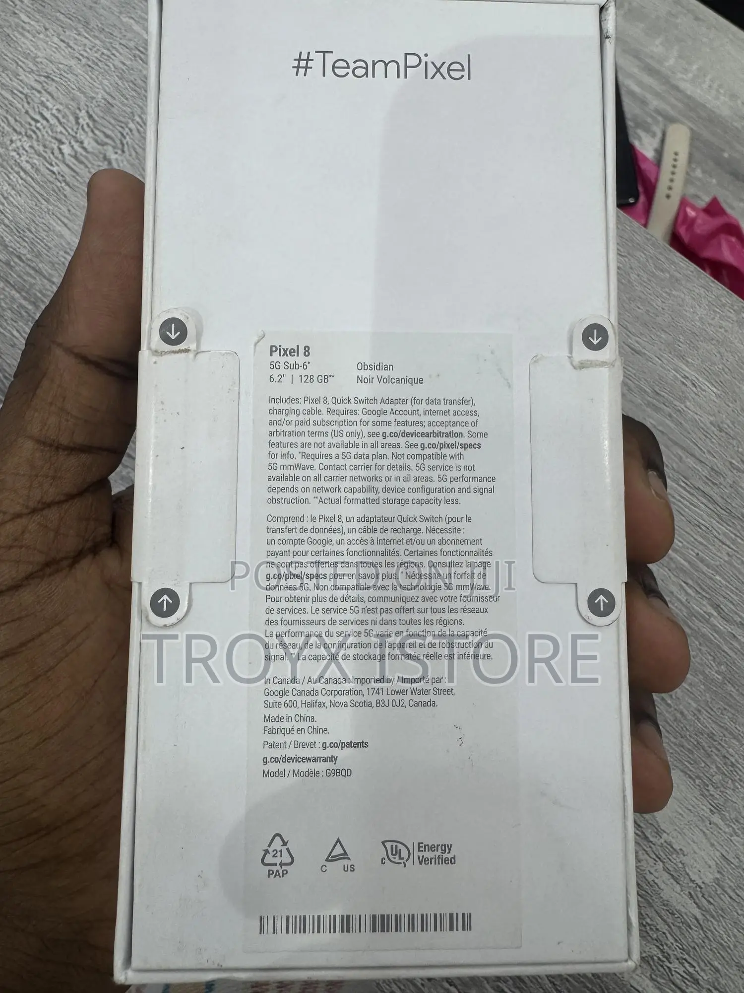 New Google Pixel 8 128 GB Black
