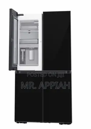 Samsung-Rf65db970e22 Fridge 4 Doors 650ltr Black See Wd Smart 