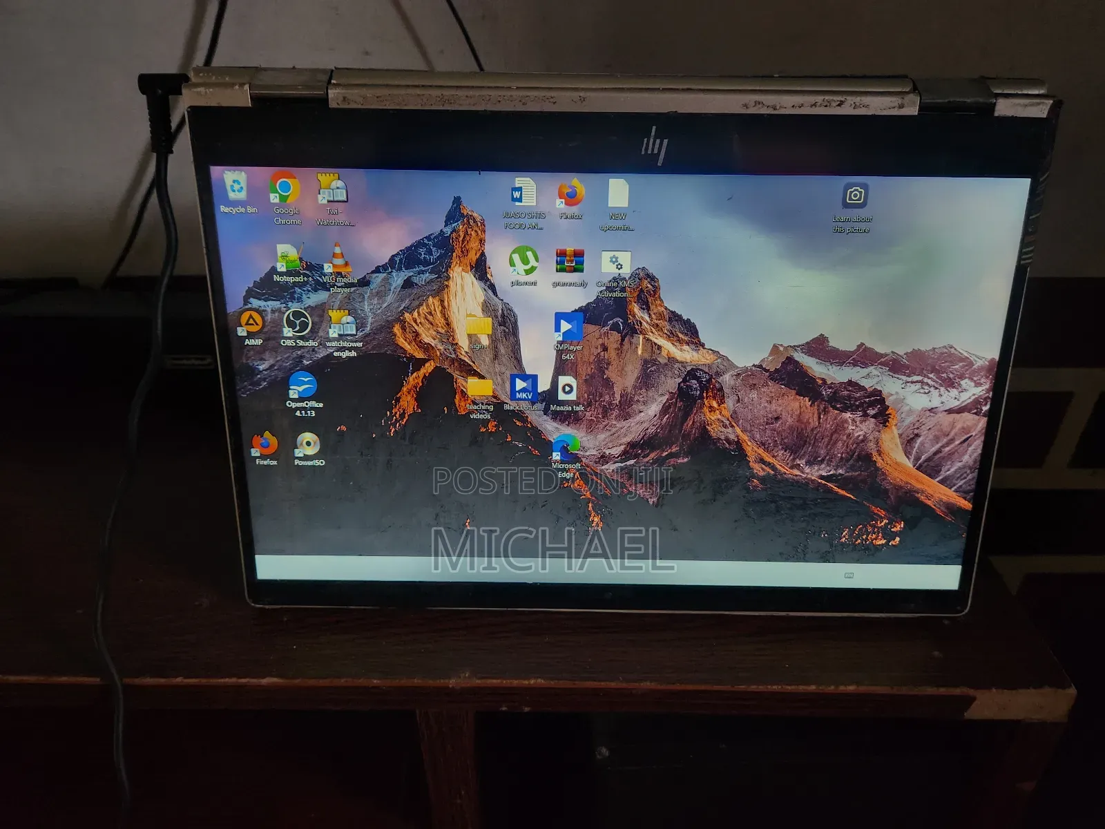 Laptop HP Envy x360 Convertible 15 es2xx 8GB Intel Core i5 HDD 1T