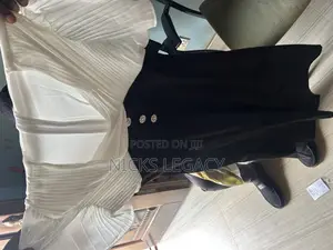 White /Black Dress
