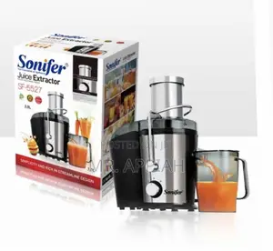 Sonifer 2-Speed Stainless Steel Electric Juice Extractor Silver/Black