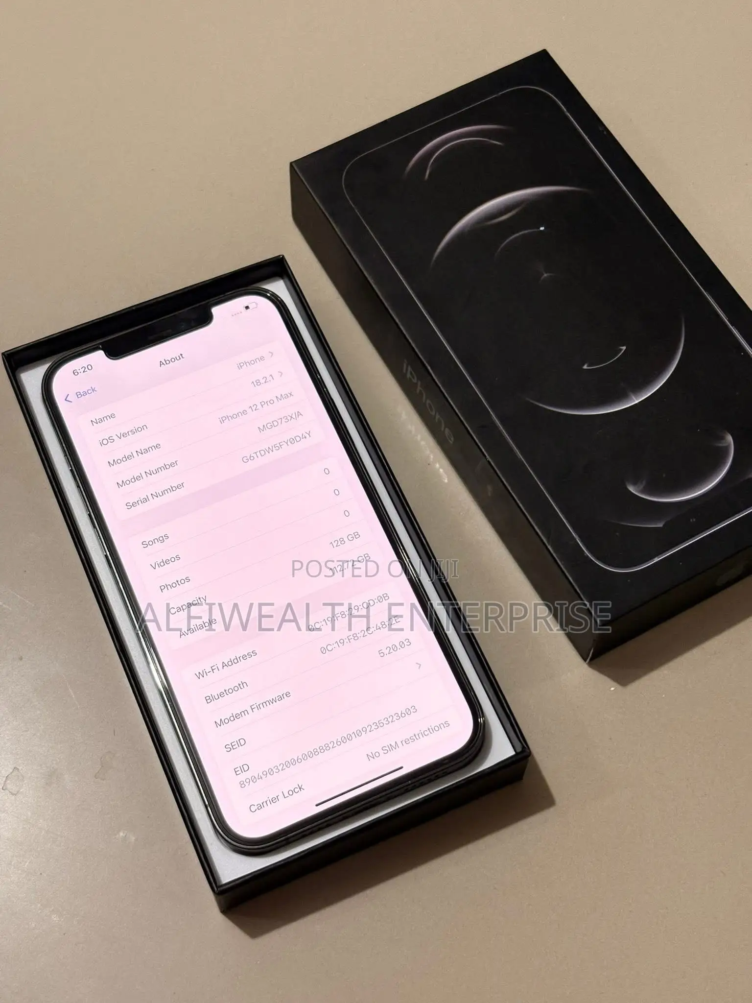 Apple iPhone 12 Pro Max 128 GB Gray