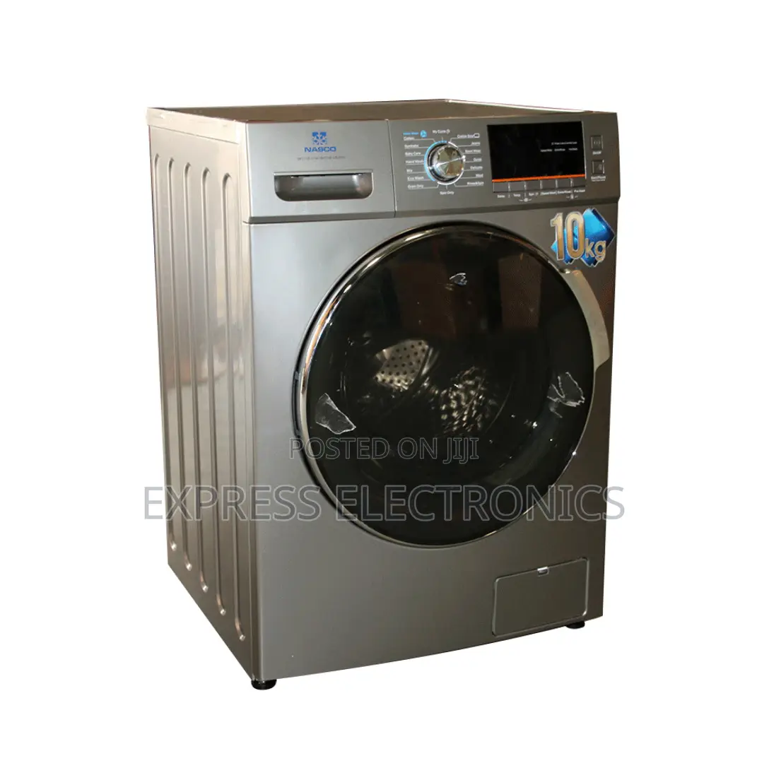 Ultra Modern Nasco 10kg Front Load Washing Machine Full Auto