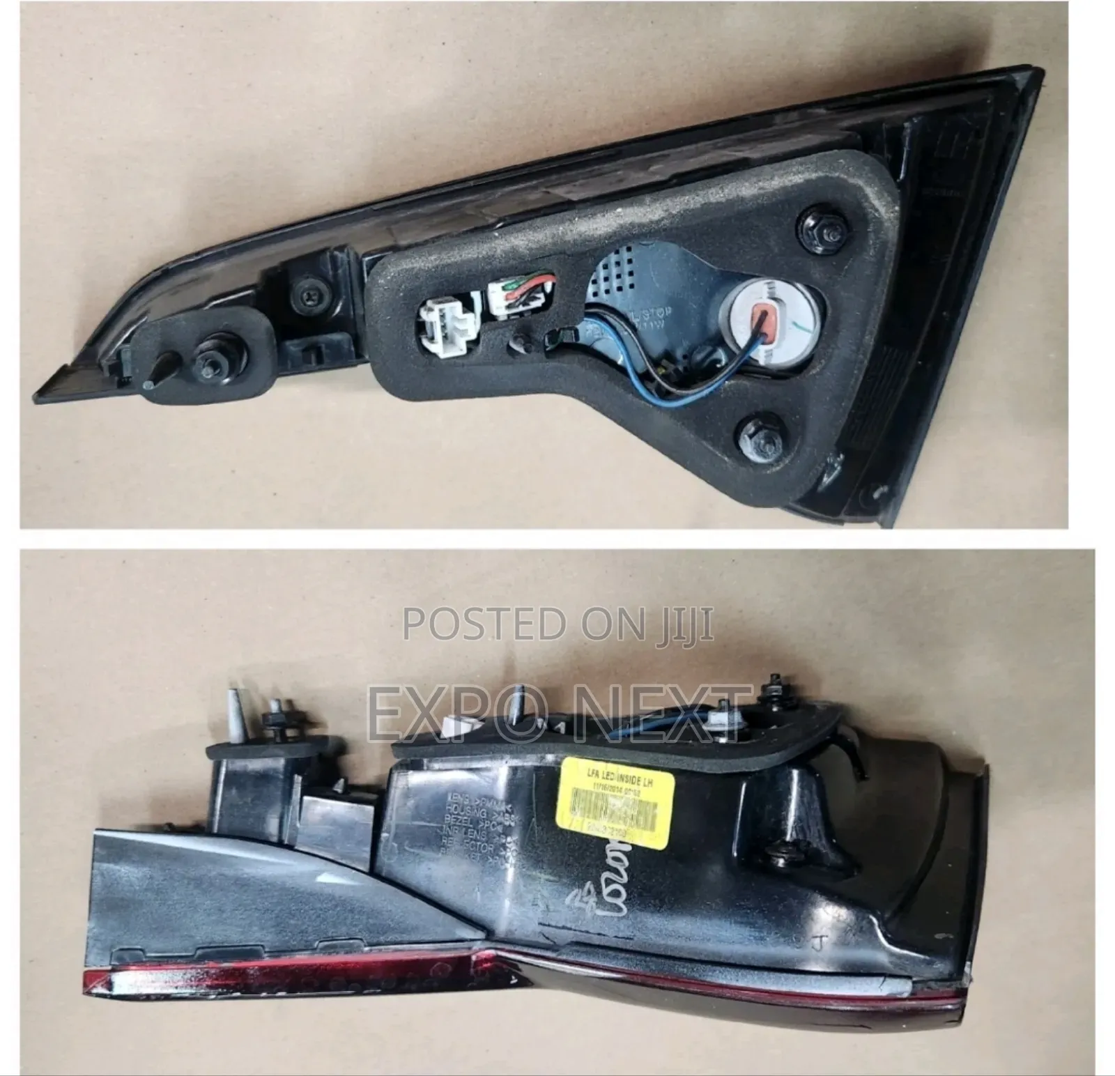 2015-2017 Hyundai Sonata Led Smoked Tail Light Set