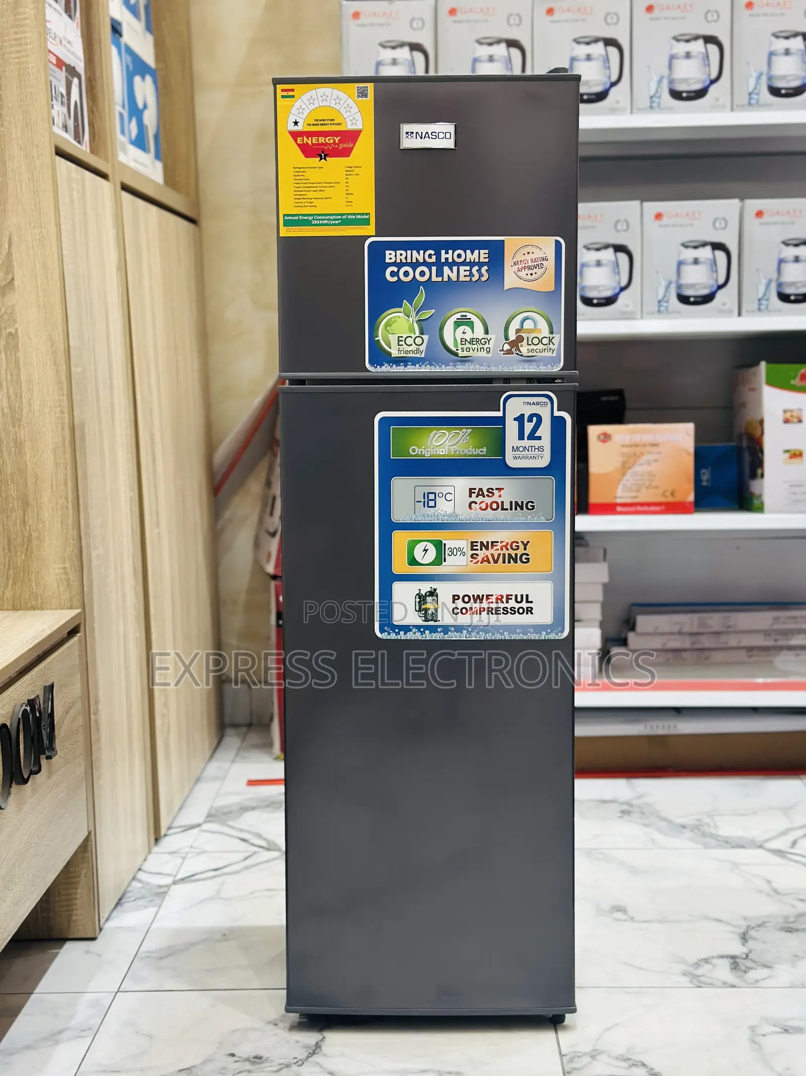 Nasf2-13s. 1900 Double Door Fridge Nasco