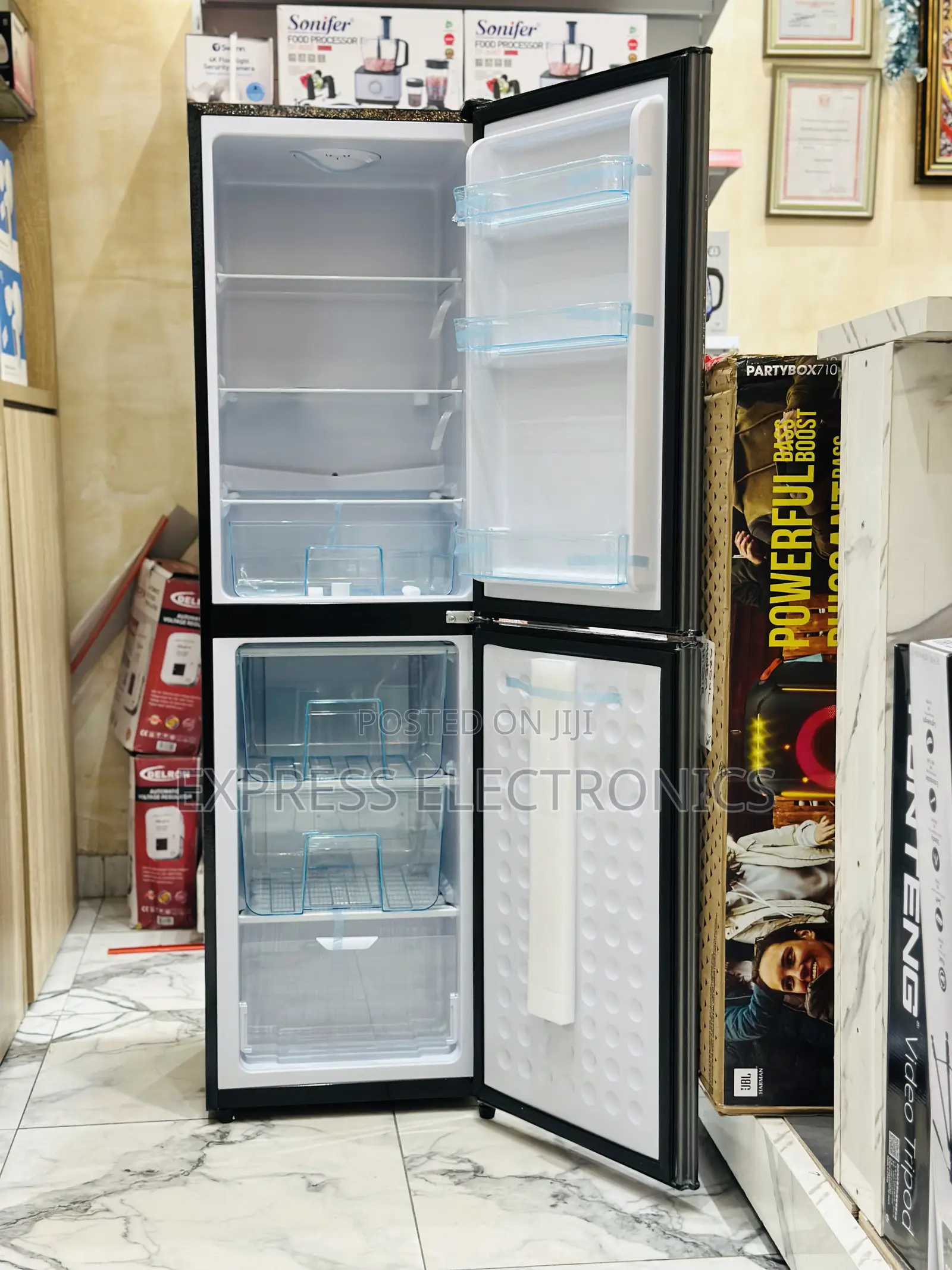 High Quality Nasco D2-24fl. 196l Nasco Double Door Fridge