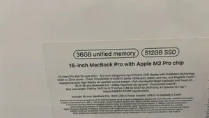 New Laptop Apple MacBook Pro 16GB Apple M4 Max SSD 512GB