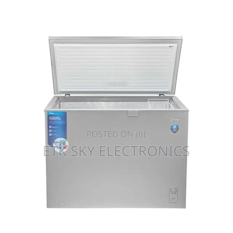 Single Door Midea 250liters Chest Freezer