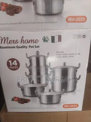 14pcs Aluminium Quality Pot Set