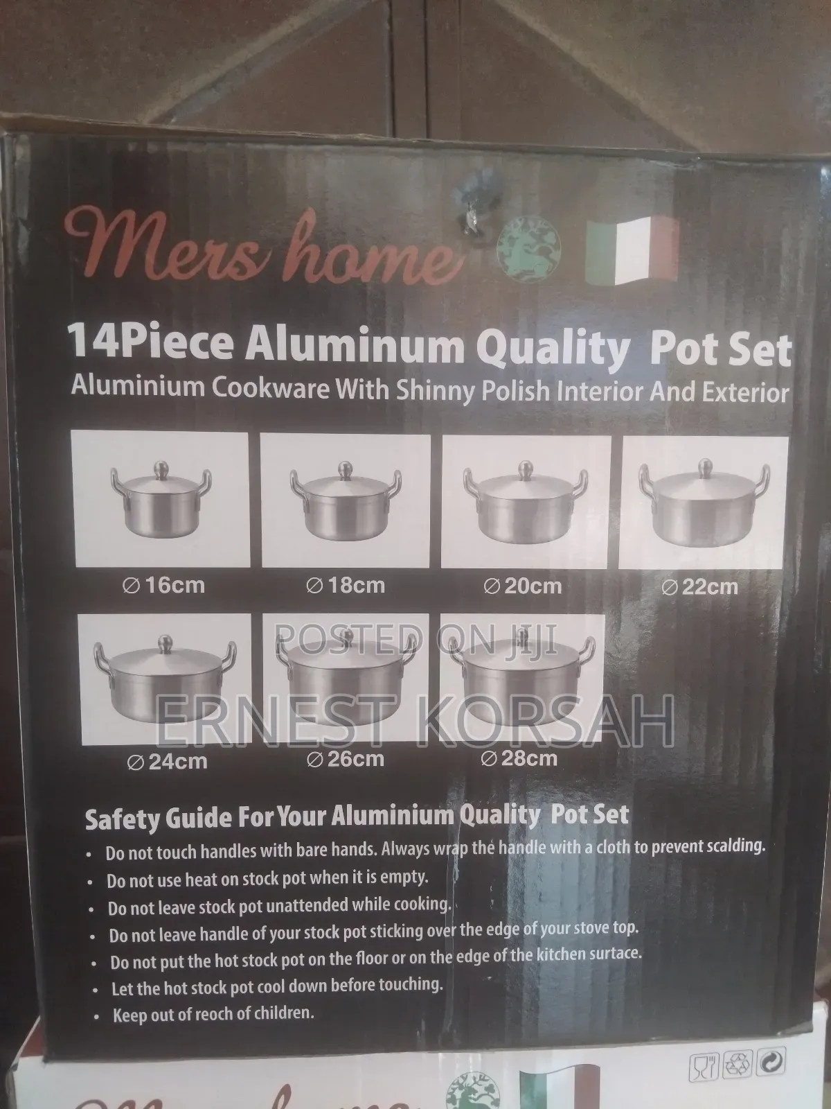 14pcs Aluminium Quality Pot Set