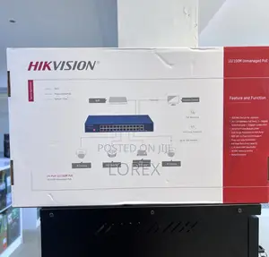 Hikvision 24port Poe Switch Unmanaged Ds-3e0326p-E/M(c)