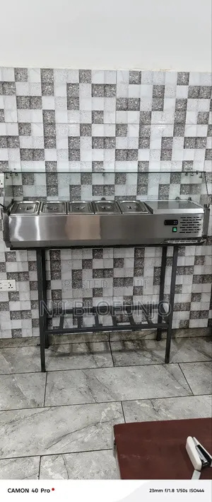 Cooled Salad Bar Used Twice Only