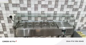 Cooled Salad Bar Used Twice Only