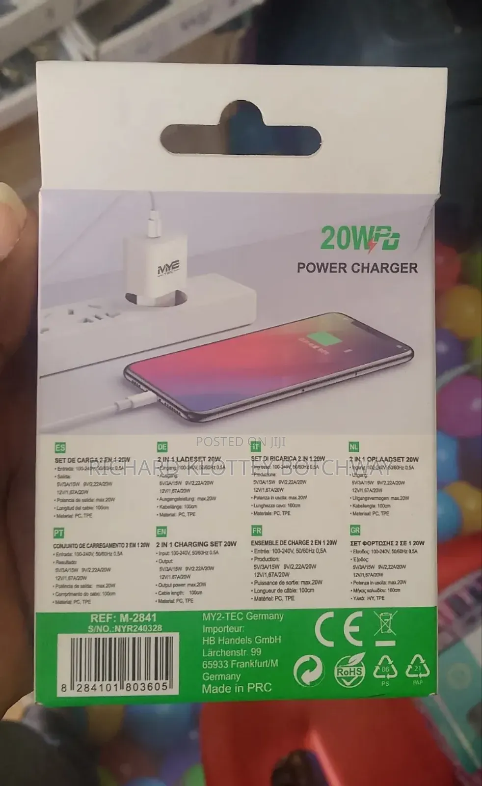 My 2 Ladeset 2in1 Type C - iPhone Charger