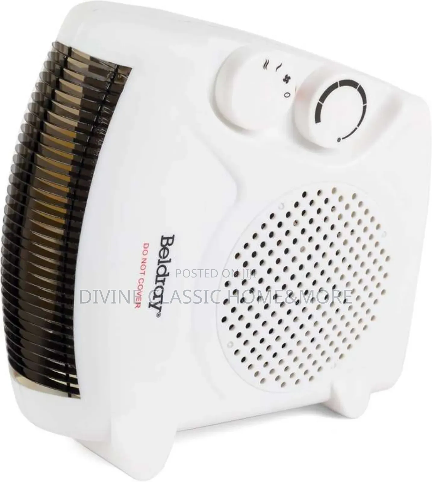 Swan Retro Horizontal Vertical Fan Heater, 1800w