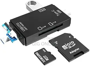 Card Reader With Otg and Type C Adapter