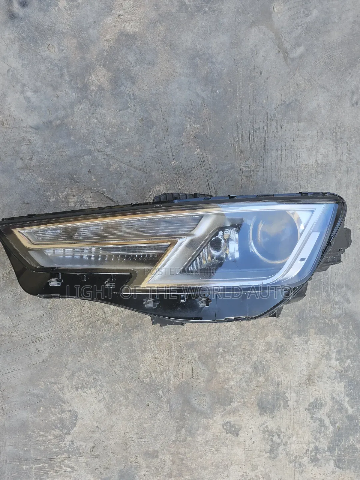 Audi A4 Headlight 2016 Left Side