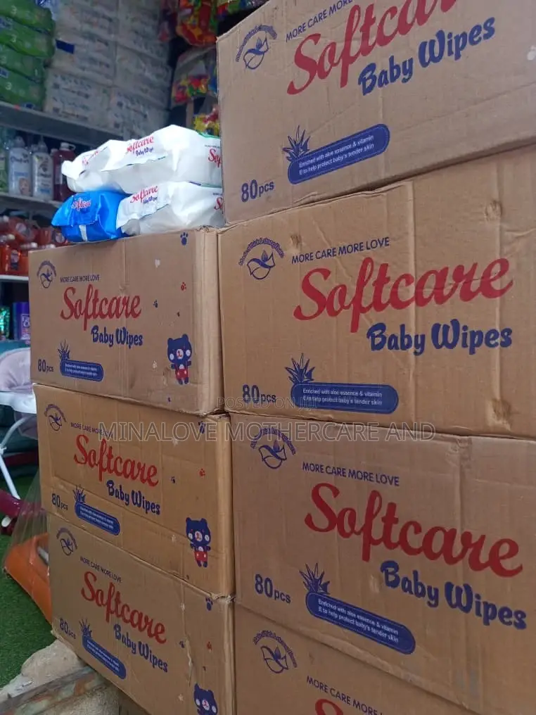 Softcare Wipes Available