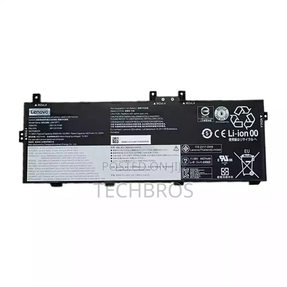 Original Laptop Battery For Lenovo L20m3p71 L20l3p71 L20c3p71 L20d3p71