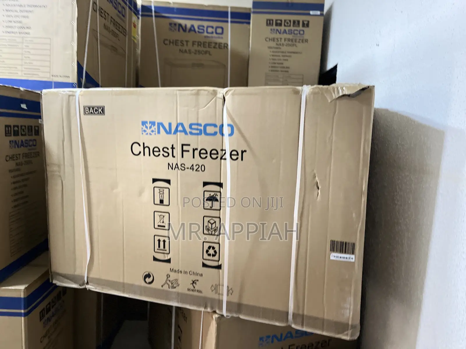 Affordable Nasco Nas-420 Single Door Electric Freezer 