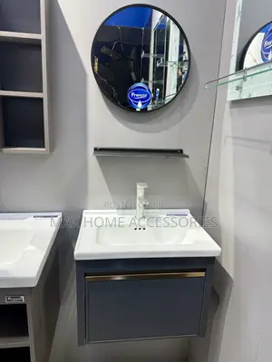 Gray Small Cabinet Basin