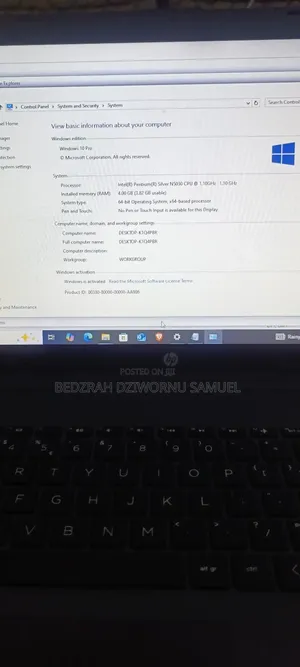 Laptop HP 15 4GB Intel HDD 1T