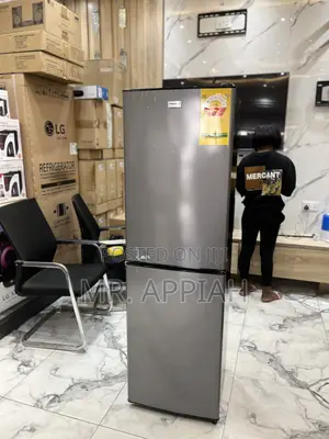 Nasco Nasd2-44 Bottom Freezer Refrigerator - 296l - Grey