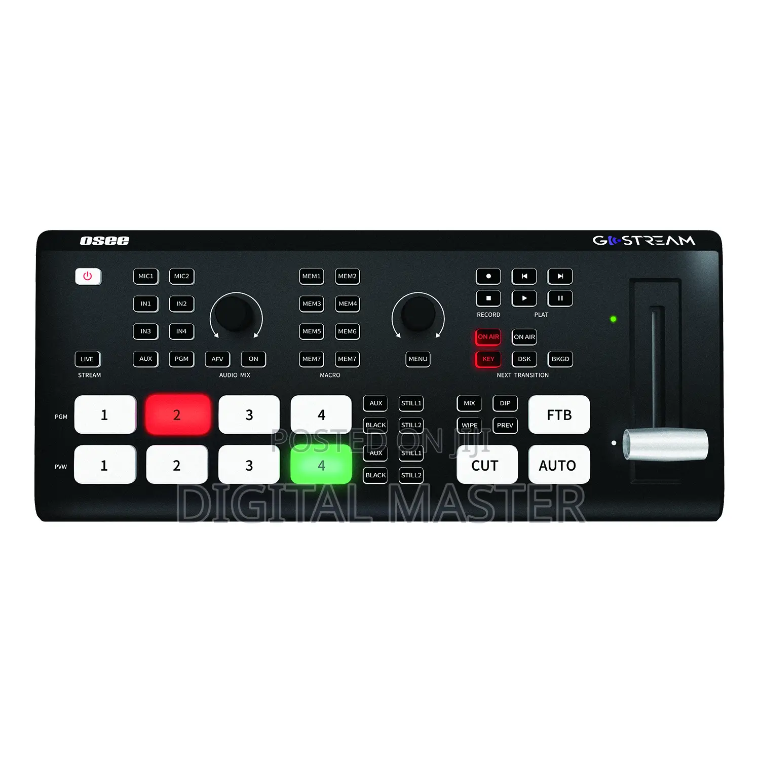Osee Gostream Deck Hdmi/Usb Live Streaming Video Switcher