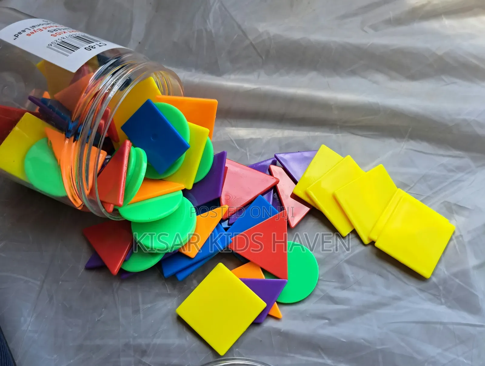Colour 80 Pieces Counters For Kids