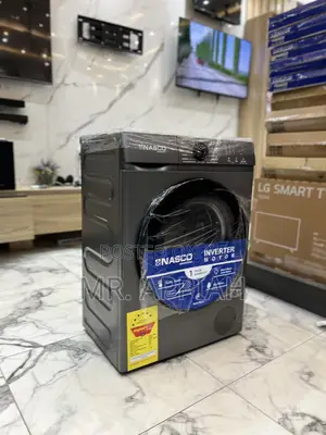 Nasco 10kg Front Load Full Auto Washing Machine(Gray).