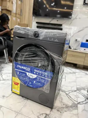 Nasco 10kg Front Load Full Auto Washing Machine(Gray).