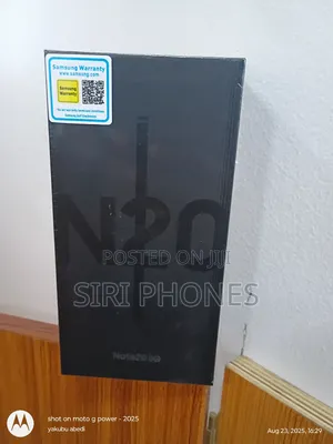 New Samsung Galaxy Note 20 5G 256 GB Black