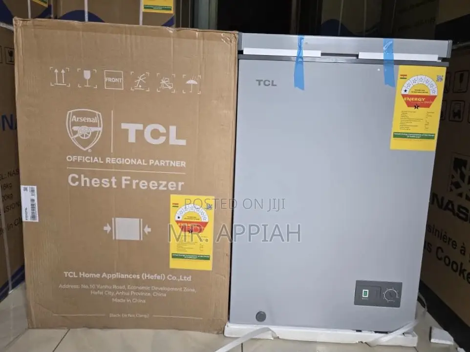 TCL 98l Single Door Chest Freezer| Silver [F131cfsl]