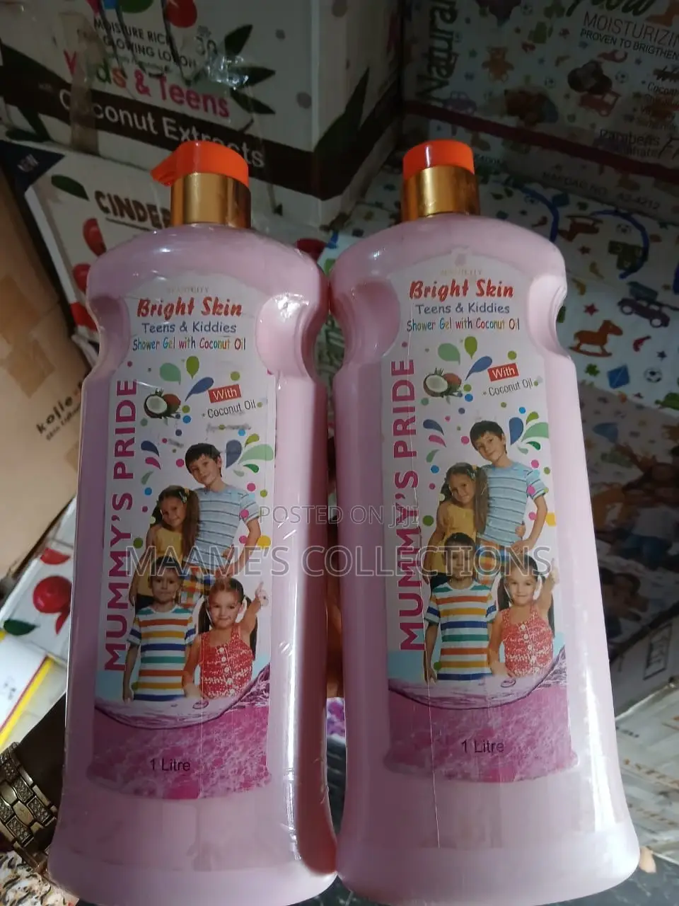 Bright Skin Kiddies and Teens Body Wash.